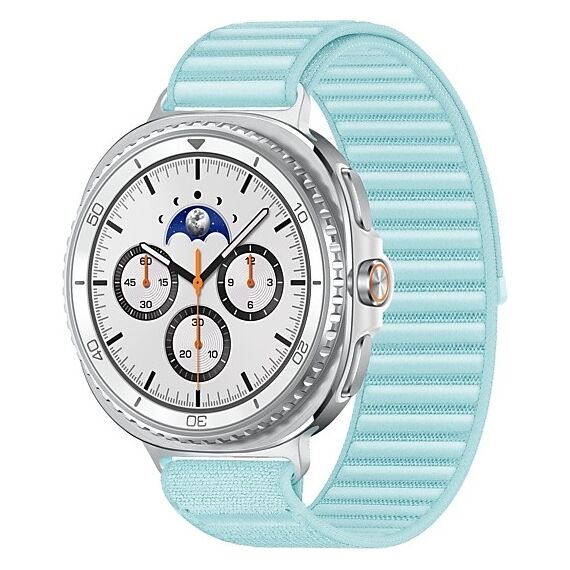 Galaxy Watch8 Classic | 46 мм | White | Fabric/Mint | S/M, Размер: 46 мм, Цвет: White, Тип ремешка: Fabric, Цвет ремешка: Mint, Размер ремешка: S/M, Подключение часов: Bluetooth / Wi-Fi